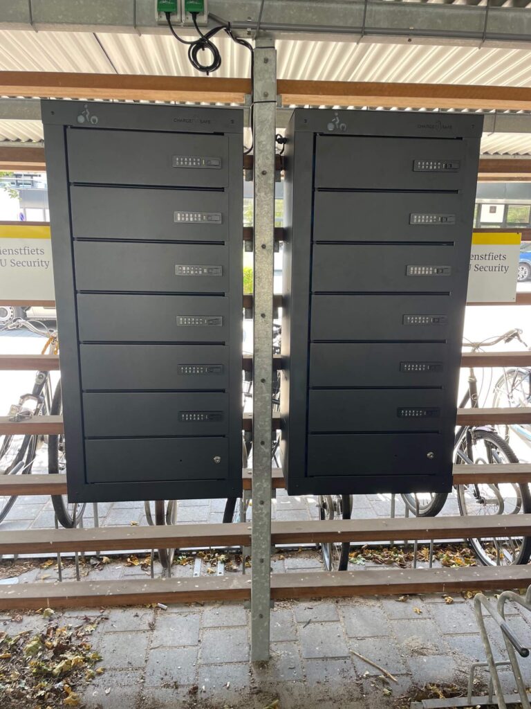 Laadlocker fietsenstalling
