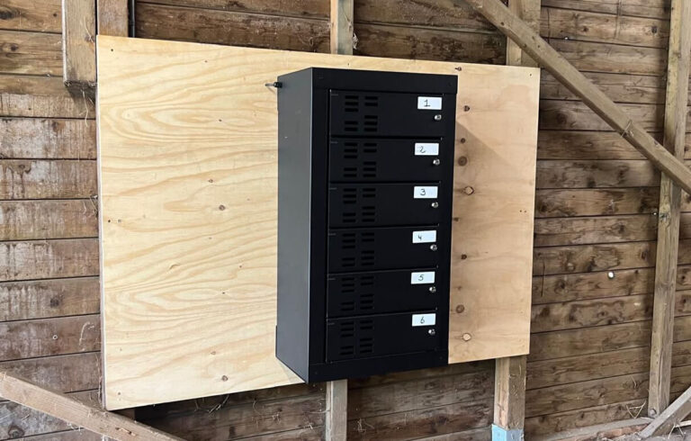 laadlocker tijdelijk huisvesting