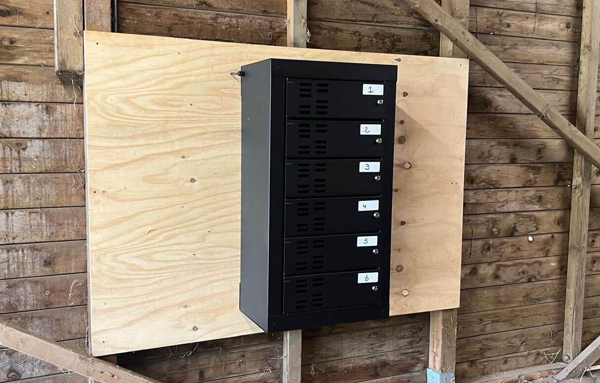 laadlocker tijdelijk huisvesting